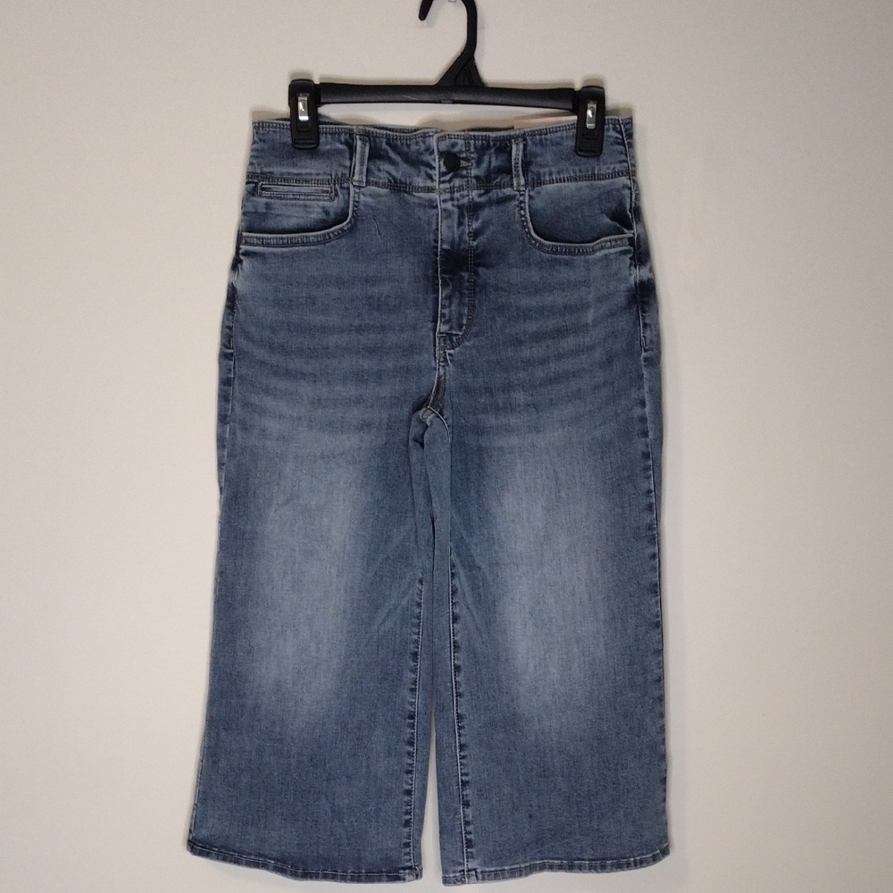 NYDJ HR Major Wide Leg Capris Size 8P